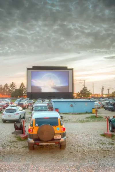 Drive in theater in mchenry