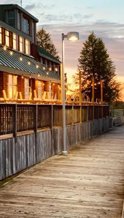 Brewing place by the water