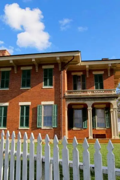 the former home of the 18th President Ulysses S Grant